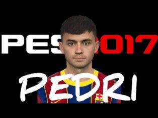 PES 2017 | PEDRI FACE | LATEST LOOK 2021 | DOWNLOAD & INSTALL - YouTube