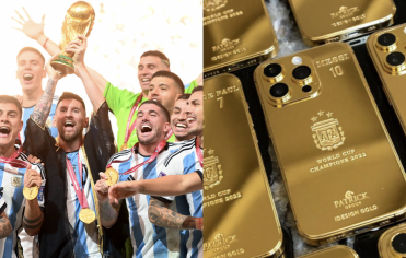 Lionel Messi Buys 35 gold iPhones for His World Cup-Winning Team and Staff - Barrio