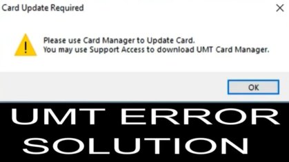 Please use card manager to update card || Umt card manager download || UMT DONGLE - YouTube