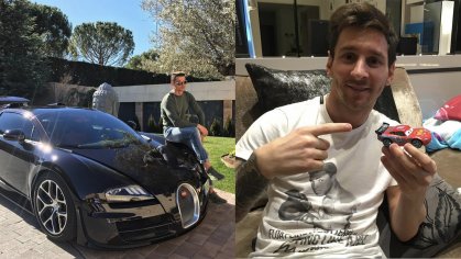 Cars of Cristiano Ronaldo VS Lionel Messi's (Audi, BUgatti CHiron) • Atelier Eau Rouge