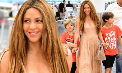 Shakira puts on a brave face as she steps out with her sons in Miami following tax fraud charges | Daily Mail Online