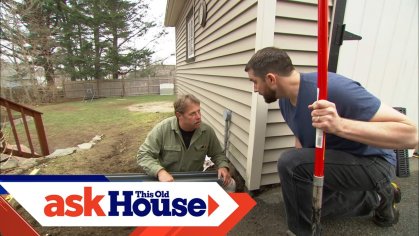 How to Install a Channel Drain | Ask This Old House - YouTube