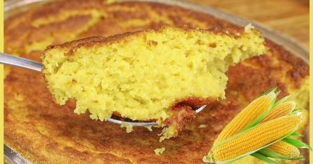 Receita de bolo de milho para fazer em casa facilmente; uma deliciosa pamonha de forno para o lanche da tarde â Metro World News Brasil