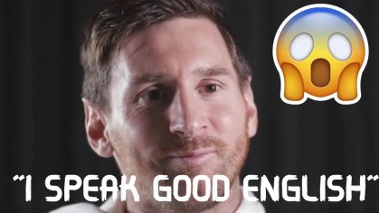 Lionel Messi speaking ENGLISH  / messi speaking english #shorts #messi - YouTube