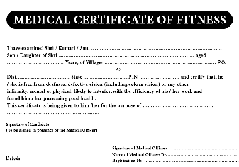 All Medical Certificate Form Download [Word & PDF]