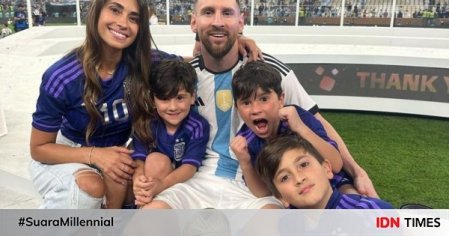 Ide Nama Anak Laki-laki dari Keluarga Lionel Messi