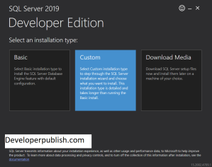 Download & Installing SQL SERVER 2019 Developer Edition for free