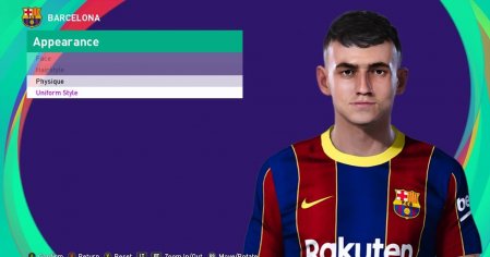 PES 2021 Faces Pedri by SR ~ SoccerFandom.com | Free PES Patch and FIFA Updates