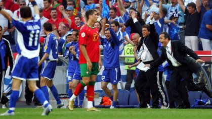 How Greece beat Cristiano Ronaldo and Portugal to win Euro 2004