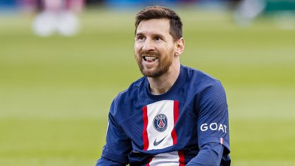 Verrät Lionel Messi hier seinen neuen Club?