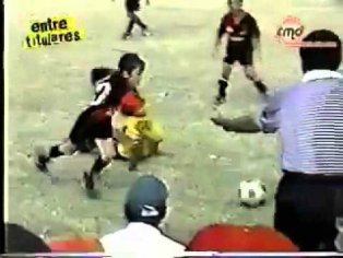 lionel messi as a kid
