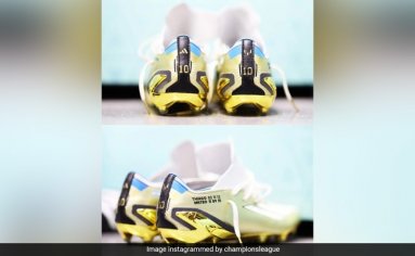 Photo Of Lionel Messi's Golden Boots Goes Viral, Here's What Is Special About Them