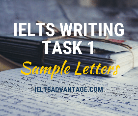 Writing Task 1 Sample Letters – Formal & Informal – IELTS Advantage