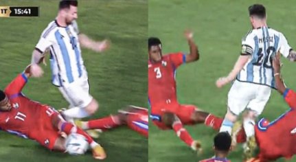 Lionel Messi Injury: HORROR TACKLE! Messi suffers injury scare after BRUTAL FOUL against him in Panama friendly, Check OUT