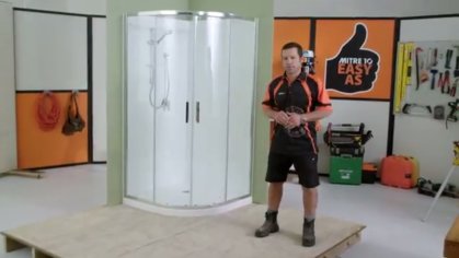 How to Install a Shower Enclosure | Mitre 10 Easy As DIY - YouTube