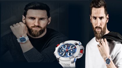 Leonel Messi $150,000 Custom Argentina Jacob and Co Watch. - YouTube