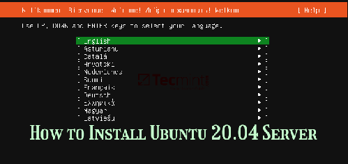 How to Install Ubuntu 20.04 Server