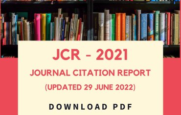 (Updated 2022) Journal Impact Factor 2021 – JCR, Web Of Science (PDF) - Journal Impact Factor