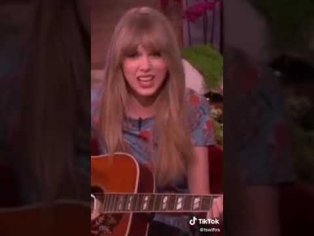 Taylor Swift And Zac Efron Sing For Ellen TikTok: tswiftrs - YouTube