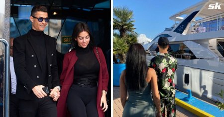 How much does Cristiano Ronaldo and Georgina Rodriguez's yacht cost? Supermodel shows off lifestyle with Louis Vuitton towels and Dior cushions