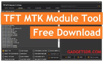 TFT MTK Module Tool V3.5 Latest Version Free Download for Windows