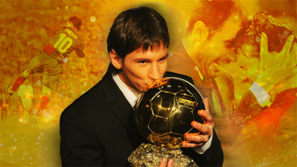 2009, l'histoire du premier Ballon d'Or de Lionel Messi (FC Barcelone-Argentine) - Eurosport