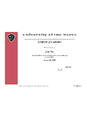 download 1st graduate certificate