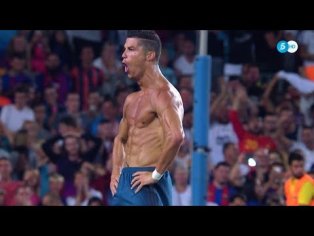 Cristiano Ronaldo vs Barcelona HD 1080i (13/08/2017) - YouTube