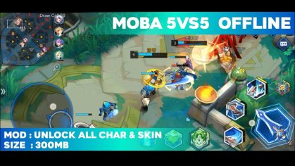 MOBA 5VS5 Offline Grafik HD | 300MB - YouTube