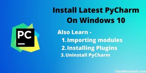 Easy guide - Install PyCharm on Windows 10 (version 2021.1.3) and Run your first project - Technology Savy
