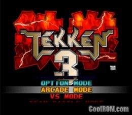 Tekken 3 ROM (ISO)  Sony Playstation / PSX - CoolROM.com