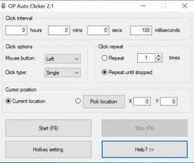 OP Auto Clicker 3.0: Download the latest version for free