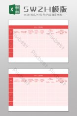 5W2H Tool Excel-Vorlage | Excel Vorlagen XLSX gratis herunterladen - Pikbest