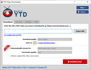YTD Video Converter - Free video downloader