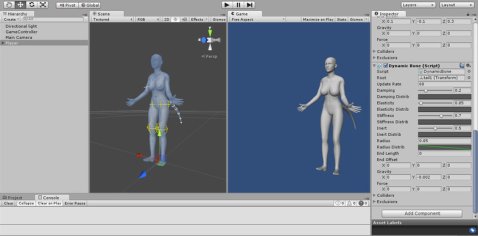 Dynamic Bone - Free Download | Get It For Free At Unity Assets FREEDOM CLUB
