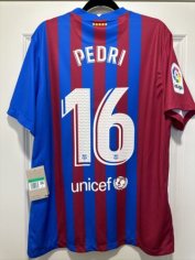 Pedri #16 Men’s XL FC Barcelona Home La Liga Jersey  | eBay
