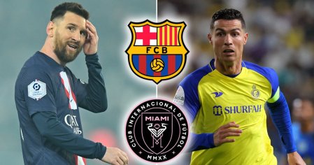 5 clubs Lionel Messi can join including Cristiano Ronaldo reunion as PSG exit all but confirmed - Mirror Online