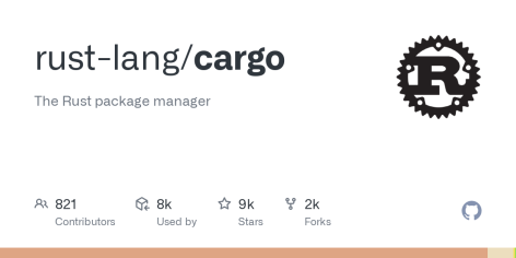 GitHub - rust-lang/cargo: The Rust package manager