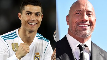 The Rock reacts to Cristiano Ronaldo dressing like he did in the ’90s