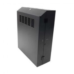 Secure Vertical 5U Wall Mount Rack Cabinet with Lock  | RackSolutions