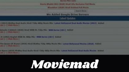 Moviemad 2022 Bollywood, Hollywood South Indian Hindi Dubbed HD Moviemad Movies Download