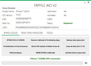 iFrpfile All In One iCloud tool V2.4 [ Pass - frpfile ] V2.4 - ROMadd