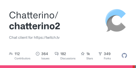 GitHub - Chatterino/chatterino2: Chat client for https://twitch.tv
