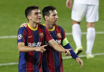Messi sonrÃ­e con Pedri   | Deportes | EL PAÃS