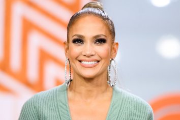 Jennifer Lopez Wore a Long-Sleeve Maxi Dress in Italy