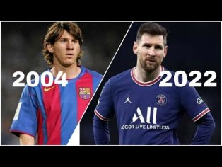 Lionel Messi 2004-2022 - YouTube