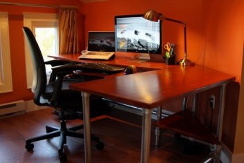 17 DIY Corner Desk Ideas to Build for Small Office Spaces  | Simplified Building