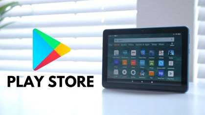 How to install the Google Play Store on an Amazon Fire Tablet - YouTube
