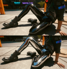 Leggings Black Latex at Cyberpunk 2077 Nexus - Mods and community
