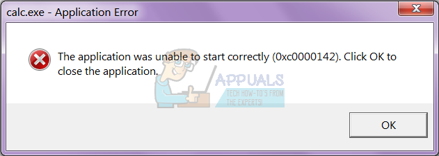 Fix: The application was unable to start correctly (0xc0000142) - Appuals.com